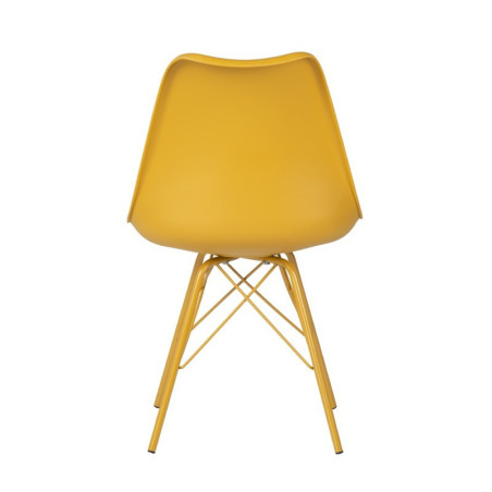 SILLA COMEDOR KENTA COLOR MOSTAZA