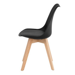 SILLA COMEDOR KARIN COLOR NEGRO