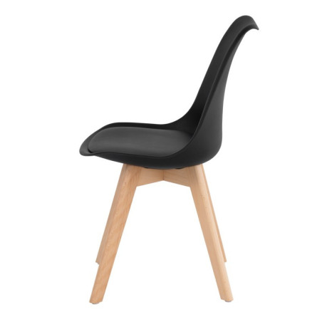 SILLA COMEDOR KARIN COLOR NEGRO