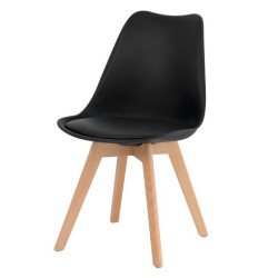 SILLA COMEDOR KARIN COLOR NEGRO