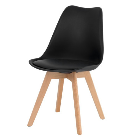 SILLA COMEDOR KARIN COLOR NEGRO