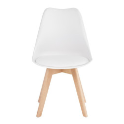 SILLA COMEDOR KARIN COLOR BLANCO