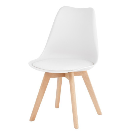 SILLA COMEDOR KARIN COLOR BLANCO