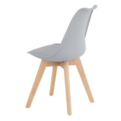 SILLA COMEDOR KARIN COLOR GRIS