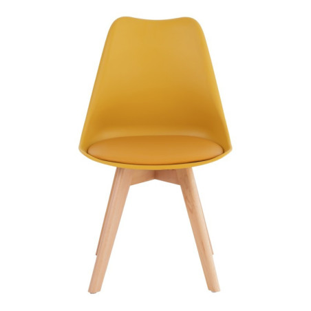 SILLA COMEDOR KARIN COLOR MOSTAZA