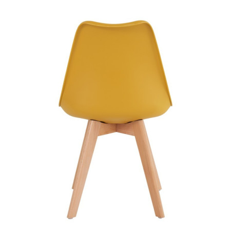 SILLA COMEDOR KARIN COLOR MOSTAZA