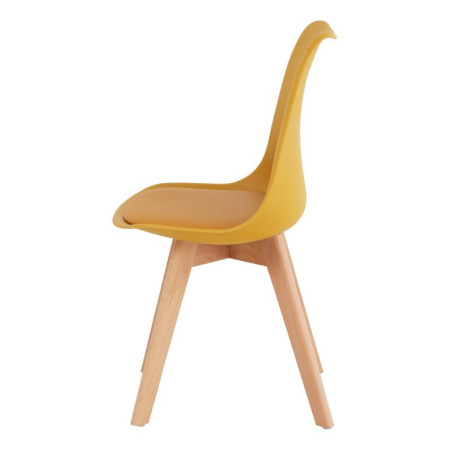 SILLA COMEDOR KARIN COLOR MOSTAZA