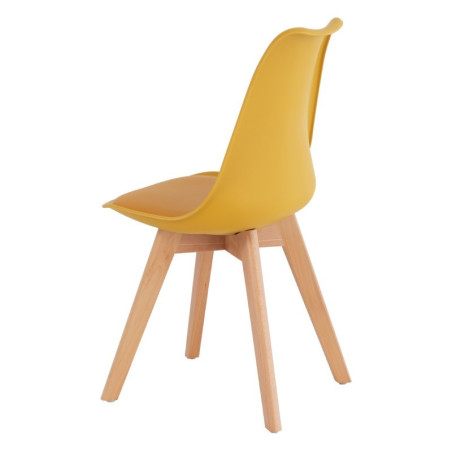 SILLA COMEDOR KARIN COLOR MOSTAZA