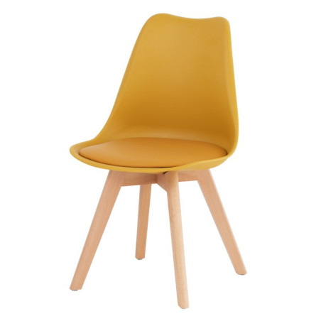SILLA COMEDOR KARIN COLOR MOSTAZA
