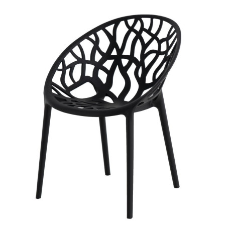 SILLA COMEDOR KIRA COLOR NEGRO