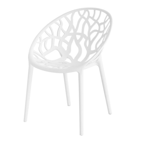 SILLA COMEDOR KIRA COLOR BLANCO