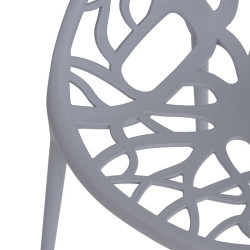 SILLA COMEDOR KIRA COLOR GRIS