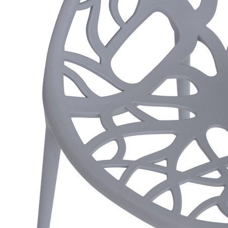 SILLA COMEDOR KIRA COLOR GRIS