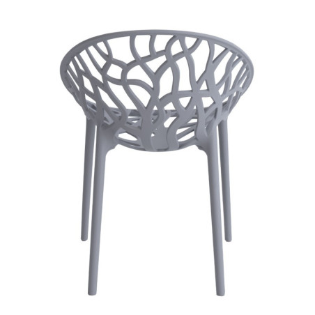 SILLA COMEDOR KIRA COLOR GRIS