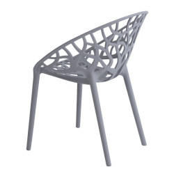 SILLA COMEDOR KIRA COLOR GRIS
