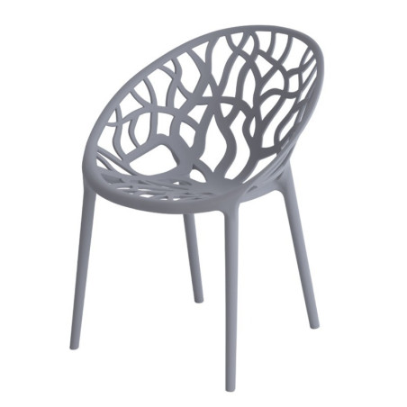 SILLA COMEDOR KIRA COLOR GRIS