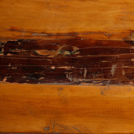 MESA COMEDOR NATURAL-NEGRO 220 X 100 X 75 CM