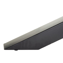 MESA COMEDOR MARRÓN-NEGRO 300 X 94 X 78 CM
