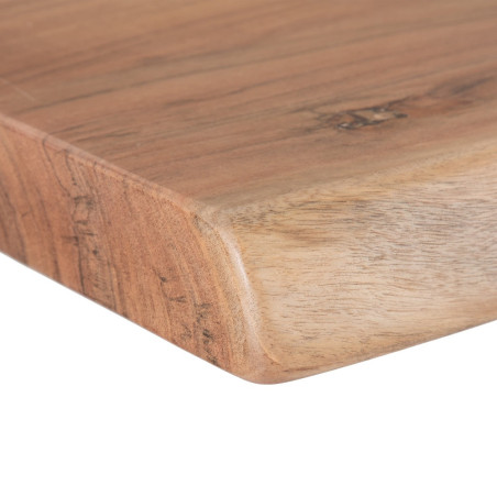 MESA COMEDOR NATURAL-NEGRO MODELO MARK 300 X 94 X 78 CM