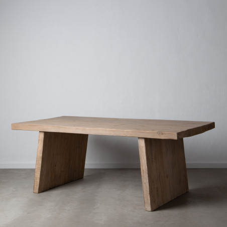 MESA COMEDOR NATURAL MADERA DE PINO MODELO RAMIS 200 X 100 X 77 CM