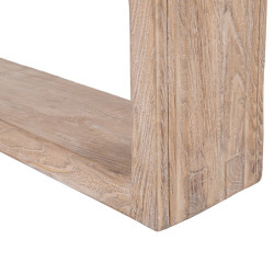 MESA COMEDOR NATURAL MADERA DE PINO MODELO MALI 200 X 100 X 76 CM