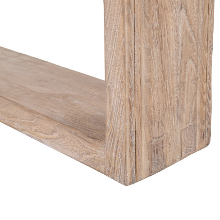 MESA COMEDOR NATURAL MADERA DE PINO MODELO MALI 200 X 100 X 76 CM