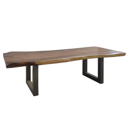 MESA COMEDOR NATURAL MADERA DE SUAR MODELO TOR 260 X 100 X 78 CM