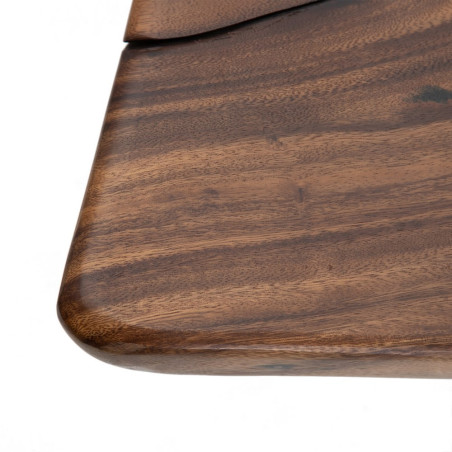 MESA COMEDOR NATURAL MADERA DE SUAR MODELO TOR 300 X 100 X 78 CM