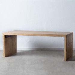 MESA COMEDOR NATURAL MADERA DE PINO MODELO VIR 200 X 100 X 76 CM