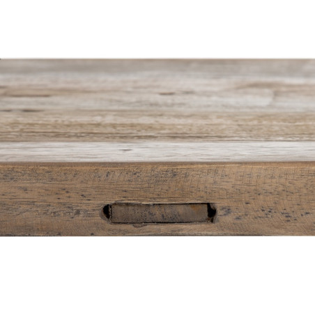 MESA COMEDOR BELL NATURAL-NEGRO