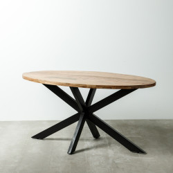 MESA COMEDOR PINEA MADERA DE ACACIA 160X90