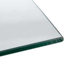 MESA COMEDOR SOFÍA METAL-CRISTAL 140X80
