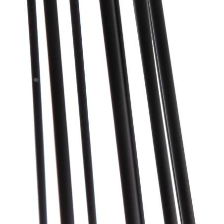 MESA COMEDOR MERI MARMOLADO NEGRO 120Ø
