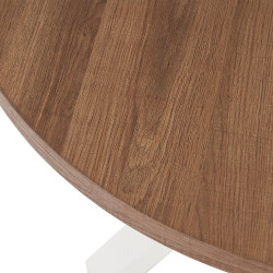 MESA COMEDOR HOLI DM BLANCO 90Ø