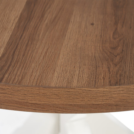 MESA COMEDOR HOLI DM BLANCO 90Ø