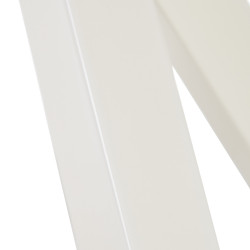 MESA COMEDOR HOLI DM BLANCO 90Ø