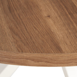 MESA COMEDOR HOLI DM BLANCO 120Ø