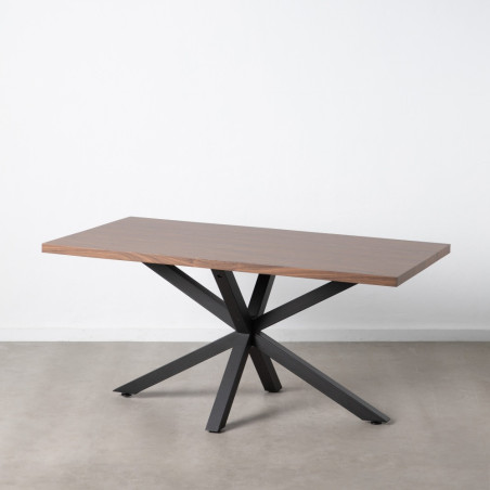 MESA COMEDOR HOLI DM NEGRO 160X90