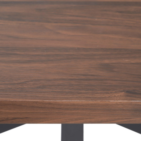 MESA COMEDOR HOLI DM NEGRO 180X90