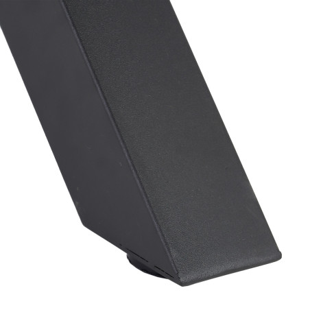 MESA COMEDOR HOLI DM NEGRO 180X90