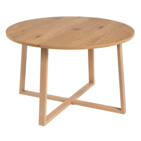 MESA COMEDOR RAMEN NATURAL DM 120Ø