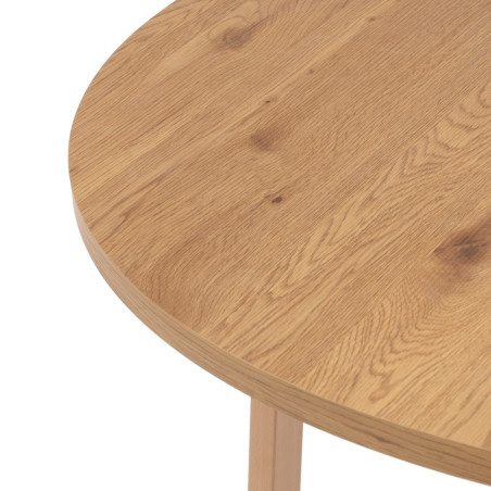 MESA COMEDOR RAMEN NATURAL DM 120Ø