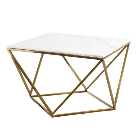 MESA CENTRO MÁRMOL 76 X 76 X 48 CM