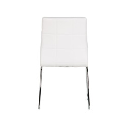 Silla Comedor Keli Polipiel Blanco