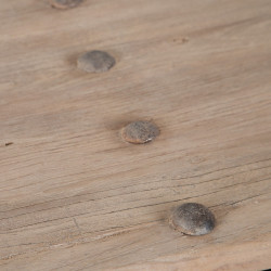 MESA CENTRO NATURAL MADERA DE OLMO MODELO YANI 167 X 100 X 50 CM