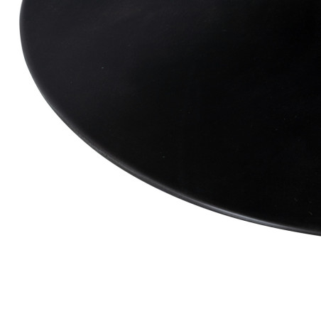 MESA CENTRO NEGRO MADERA-HIERRO MODELO LOLA 80 X 80 X 43,50 CM