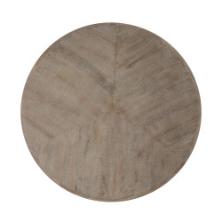 MESA CENTRO NEGRO MADERA-HIERRO MODELO LOLA 80 X 80 X 43,50 CM