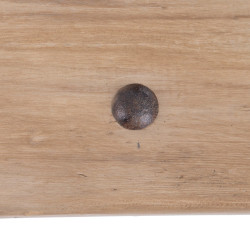 MESA CENTRO NATURAL MADERA DE OLMO MODELO KAI 170 X 100 X 30 CM