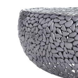 MESA CENTRO HIERRO NEGRO HIERRO 123x69x41 CM