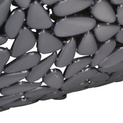 MESA CENTRO HIERRO NEGRO HIERRO 123x69x41 CM